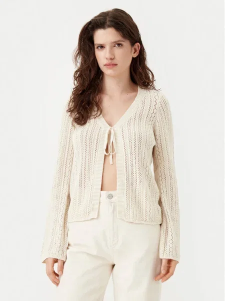 Pieces Кардиган Nuka бежов