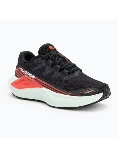 Дамски обувки за бягане Salomon Drx Defy GRVL black/cherry tomato/bay черно