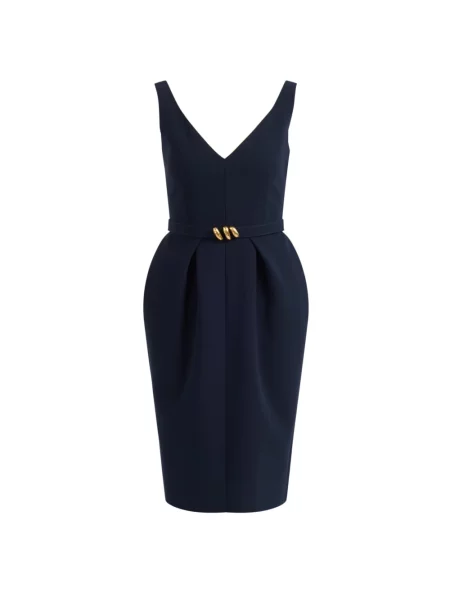 Sukienka Max Mara Studio niebieska