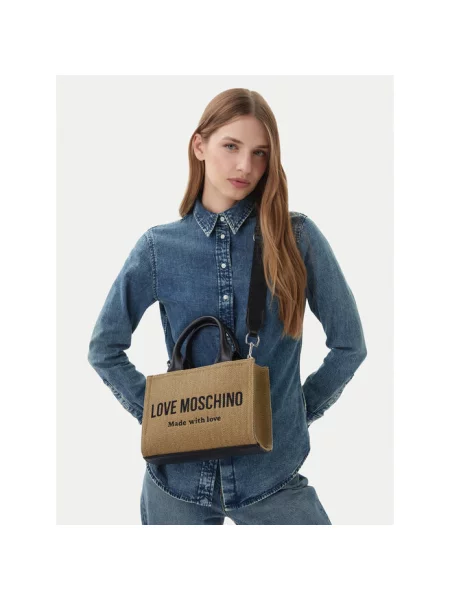 Love Moschino Torebki Kobieta ONE SIZE Handbag beżowy