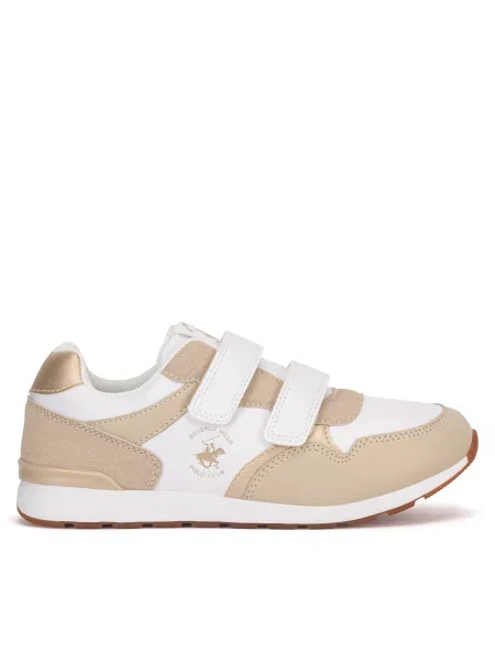 Sneakersy Beverly Hills Polo Club béžová