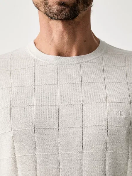 Calvin Klein pulóver női gyapjú bézs