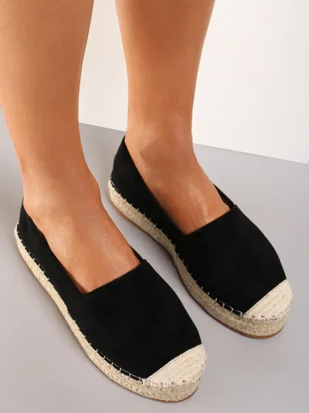 Espadrile Sirelora negre