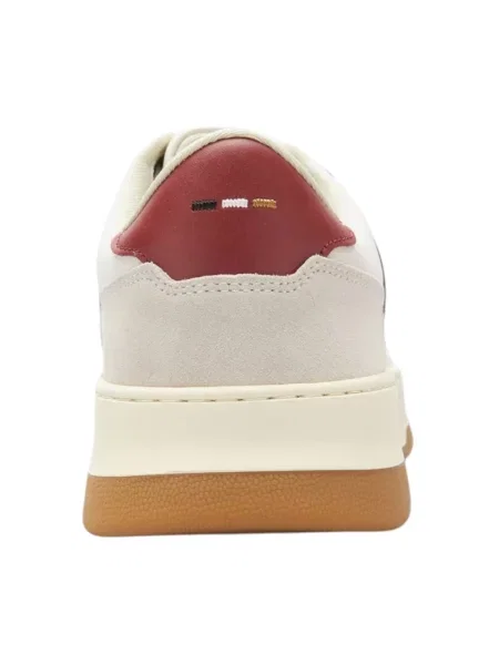 Sneakersy Boss skórzane białe
