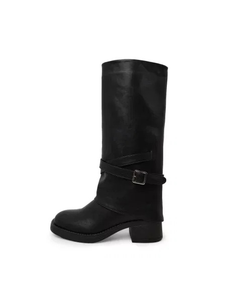 Bianco Cizme de cowboy BIAfie' negru