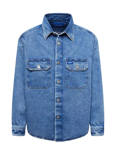 Jeans srajca HUGO modra
