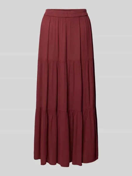 Rozkloszowana spódnica maxi z czystej model MIKKA' Only