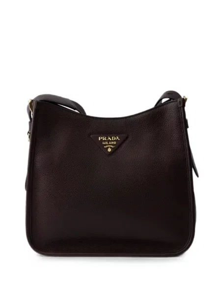 Geantă Prada din piele maro