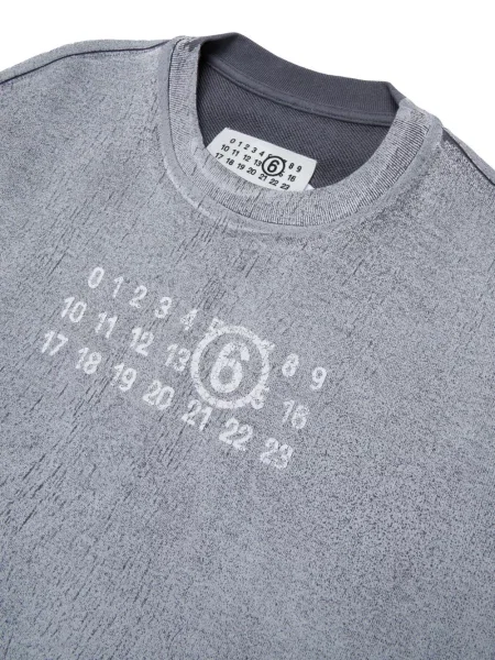 Bluza dziecięca Mm6 Maison Margiela szara