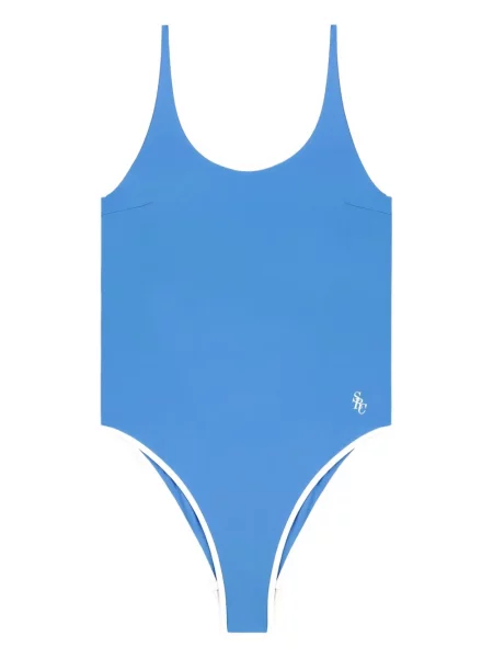 Costum de baie Sporty & Rich albastru
