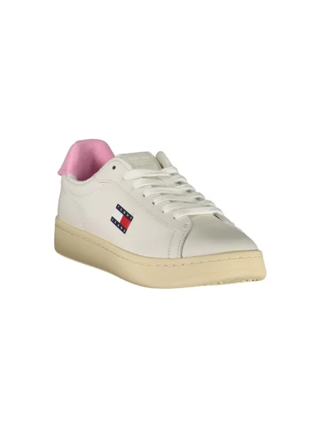 Sneakersy Tommy Hilfiger skórzane białe