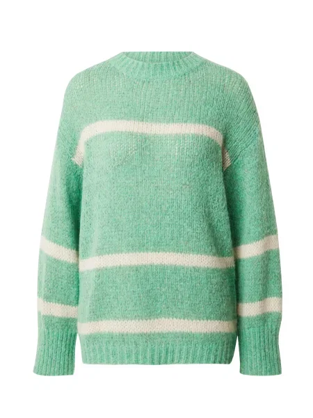 Nasty Gal Svetr mátová bílá