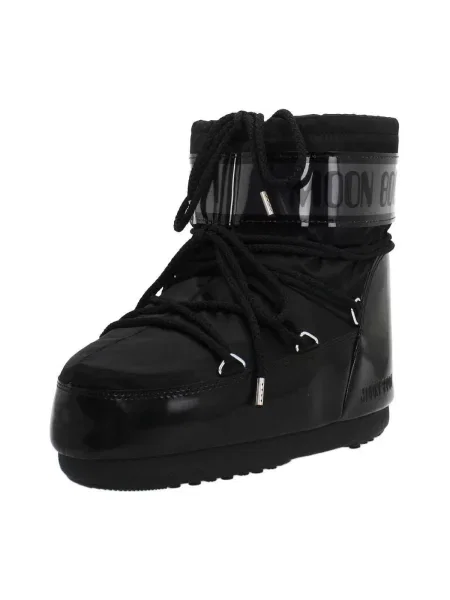 Tenisky Moon Boot Icon Low Glance Black EUR černé