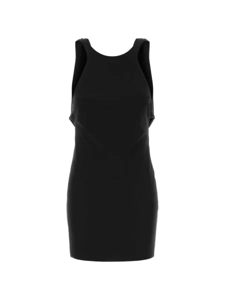 Rochie mini The Andamane drapată negru