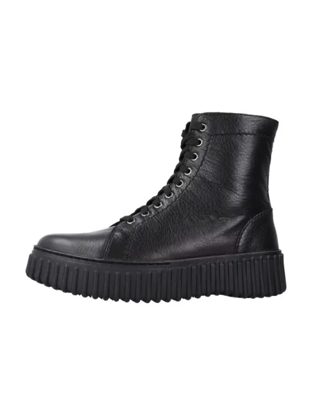 Buty do kostki Clarks skórzane czarne