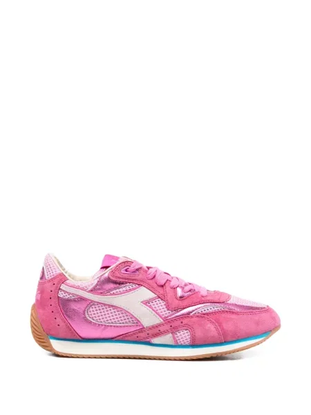 Sneakerși Diadora din piele roz