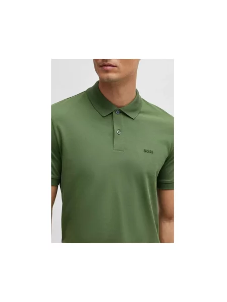 Koszulka polo Hugo zielona
