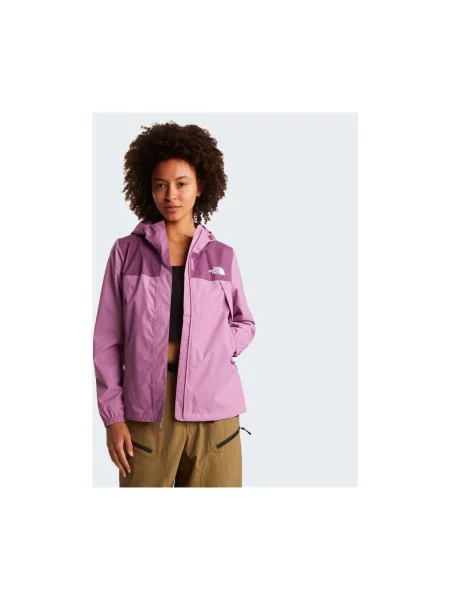 THE NORTH FACE Outdoorová bunda ANTORA levanduľová ružová