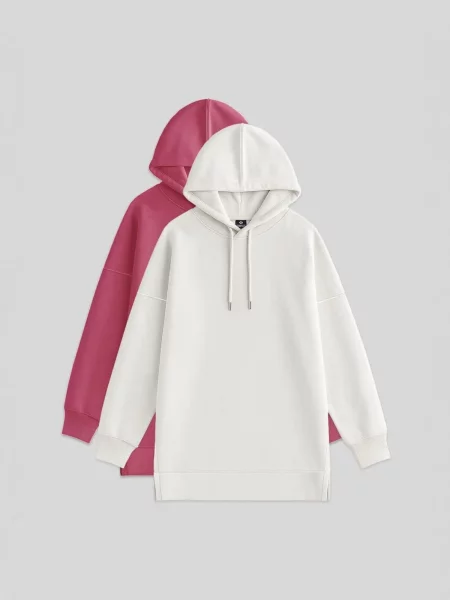 Tommy Life Majica roza bela