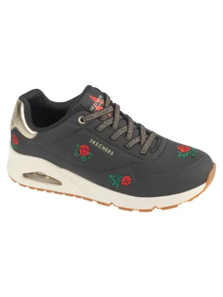 Buty sportowe Sneakersy Uno Champagne and Roses czarne