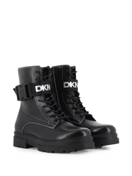 Buty do kostki dziecięce Dkny czarne