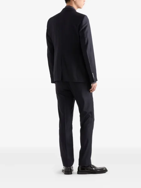 Prugasti odgovarati odijelo Prada plava