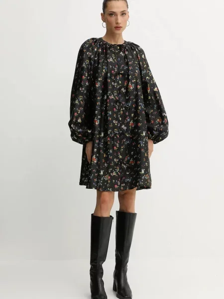 Сукня Stine Goya 0 mini розкльошена чорний