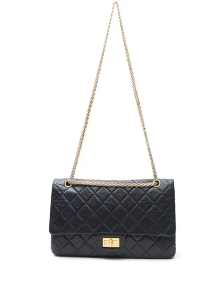 Kabelka Chanel Pre-owned modrá