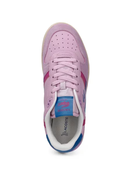 Sneakerși Lacoste cu autograf roz