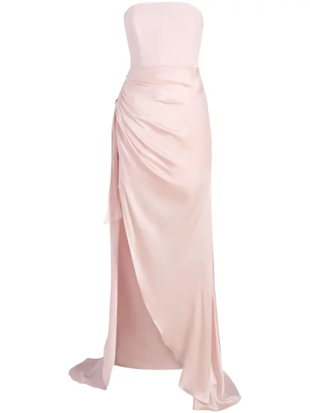 Rochie Cinq A Sept drapată roz