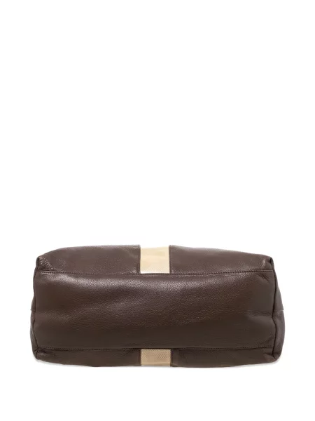 Geanta de piele Tory Burch din piele maro