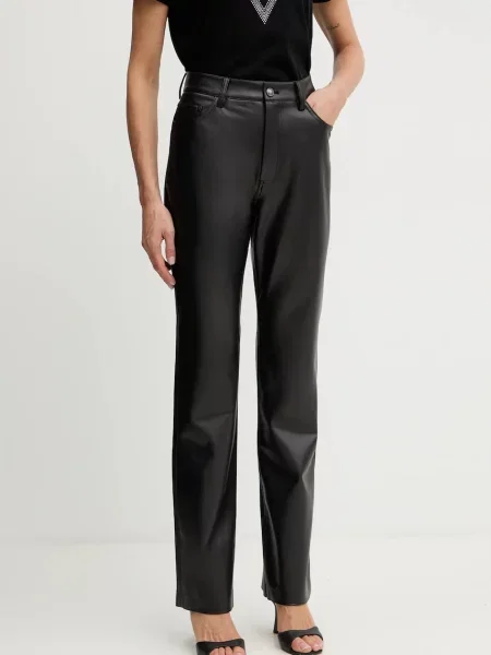 Hlače Guess črna