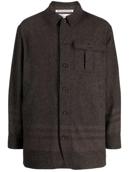 Geacă White Mountaineering alb