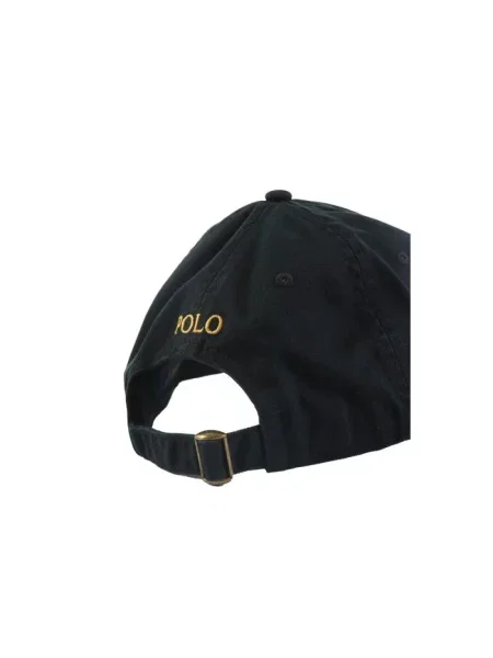 Polo Ralph Lauren czapka z daszkiem gładka czarny