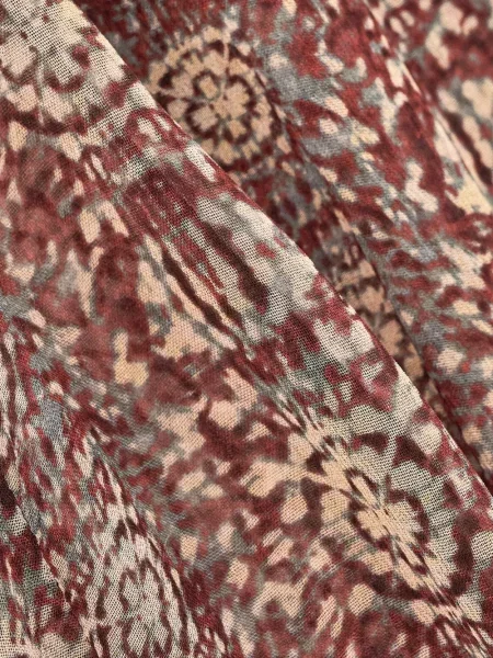 Rochie maxi Ba&sh cu imagine cu model paisley roșu
