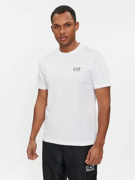 Tricou Ea7 Emporio Armani alb