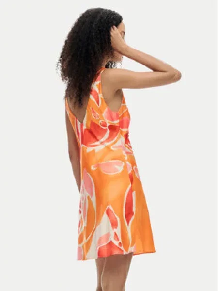 Desigual Nyári ruha Delilah narancssárga