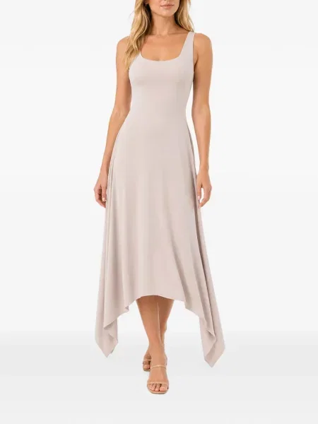 Rochie midi Hamza asimetrică