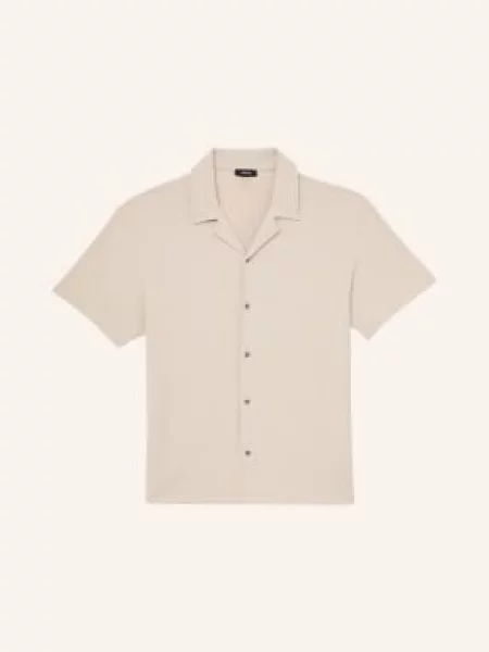 Reiss Resortová Košile Cedric Comfort Fit béžová