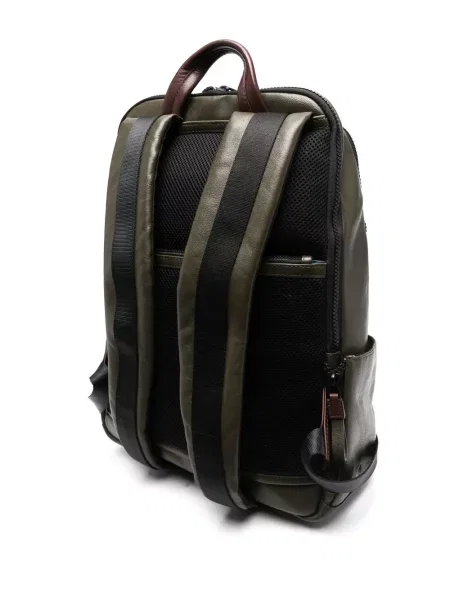 Rucsac Piquadro cu autograf verde