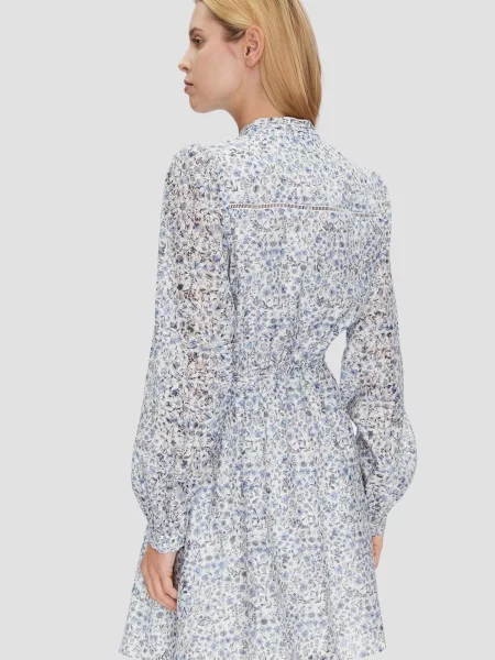 Платье миди Guess белое