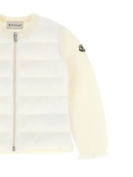 Kurtka dziecięca Moncler Enfant biała
