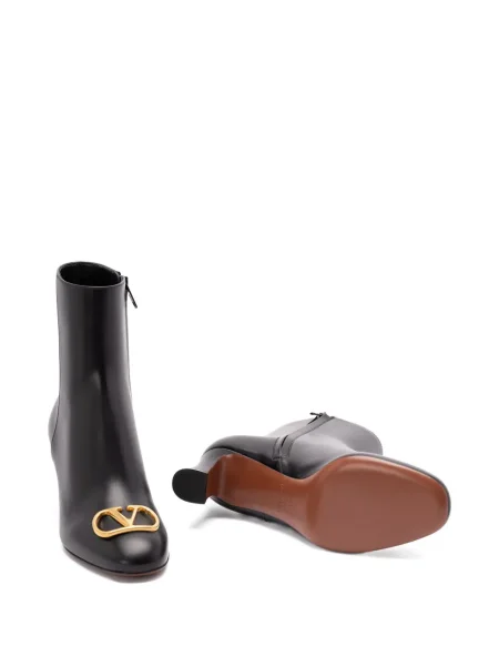 Botine Valentino Garavani din piele negru