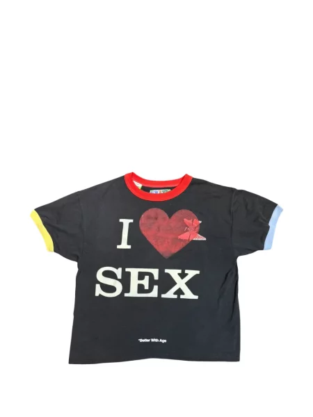 Tricou Better With Age cu imagine negru