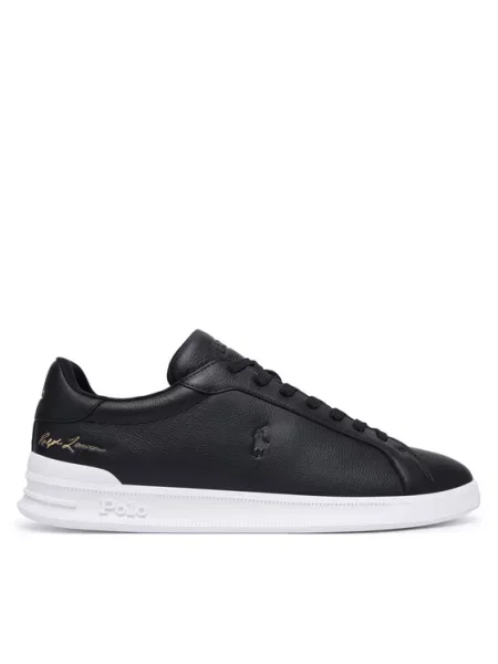 Polo Ralph Lauren Αθλητικά Heritage Court II μαύρο