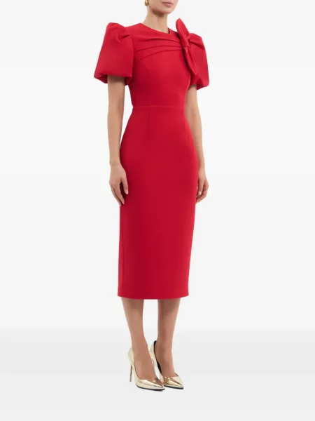 Rochie midi Rebecca Vallance roșu
