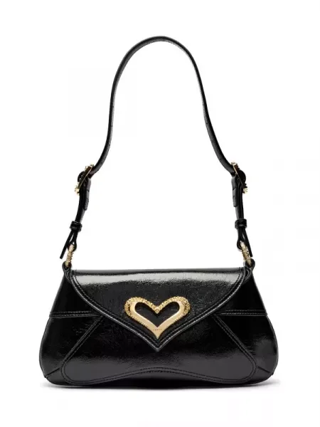 Pinko De piele geantă pe umăr SHOULDER CLASSIC negru