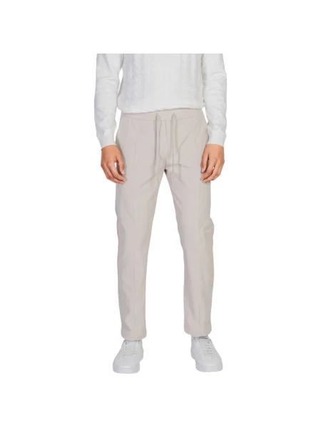 Pantaloni Antony Morato de catifea cord alb