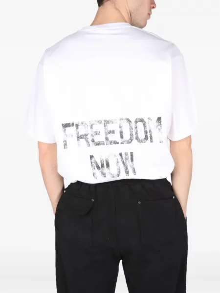 Tricou Mouty cu autograf alb