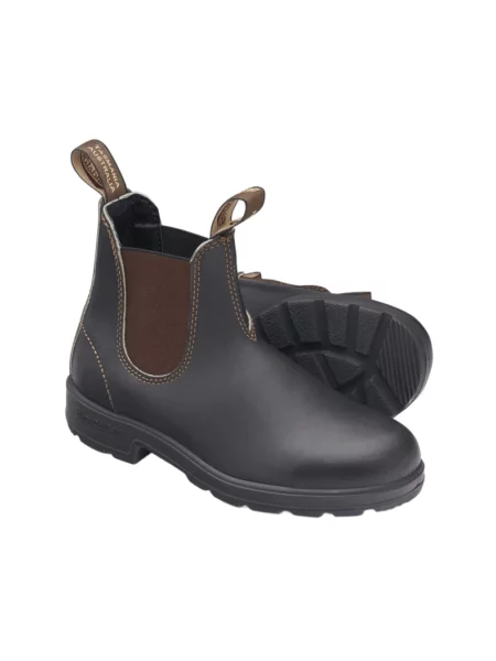 Buty do kostki Blundstone skórzane brązowe